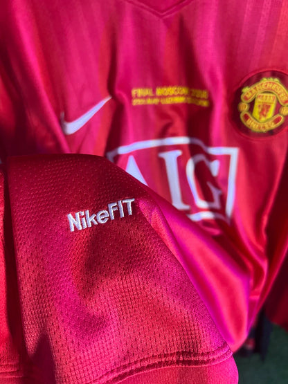Camisa Manchester United 2007/08 - Retrô - Ronaldo #7