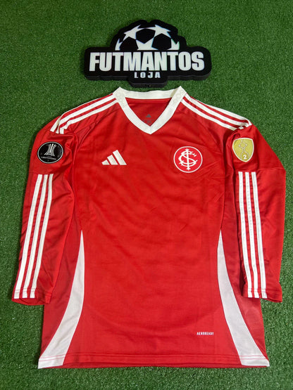 Camisa Internacional 25/26 Manga Longa-Patch Libertadores |FutMantos