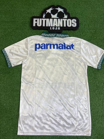 Camisa Palmeiras Branca Retro Parmalat 1995 |FutMantos