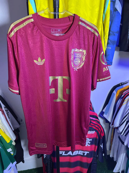 Camisa Bayern de Munique 125 anos - Vermelha|FutMantos