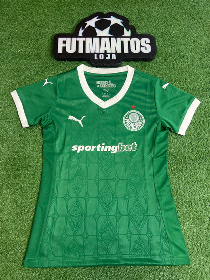 Camisa Palmeiras Verde Feminina 25/26 | FutMantos