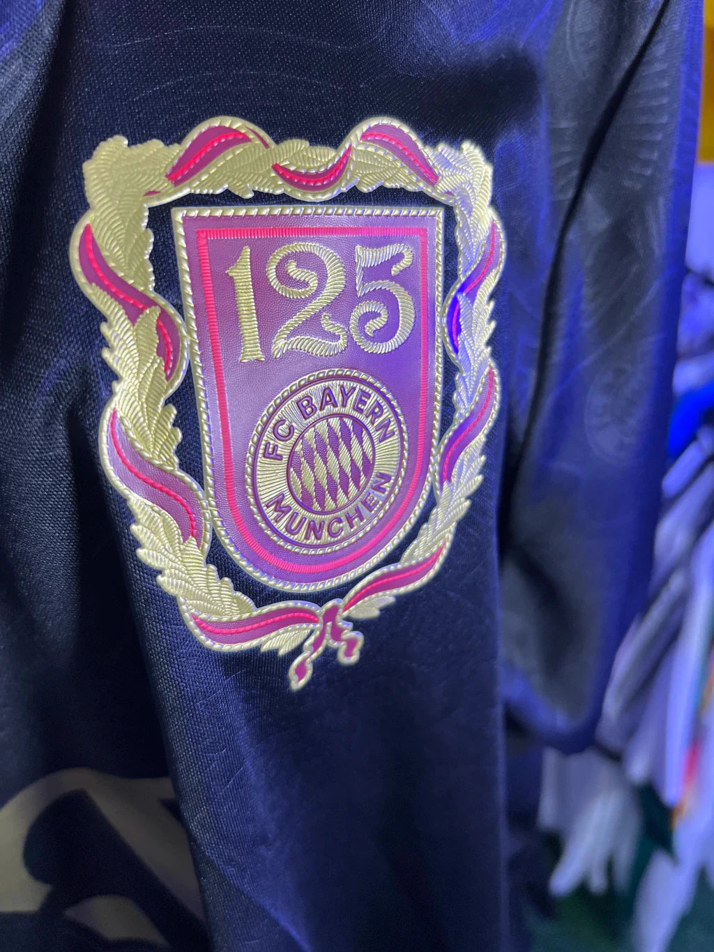 Camisa Bayern de Munique 125 anos - Preta|FutMantos