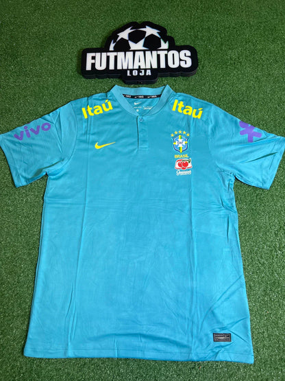 Camisa Brasil 20/21-Pré Jogo | FutMantos