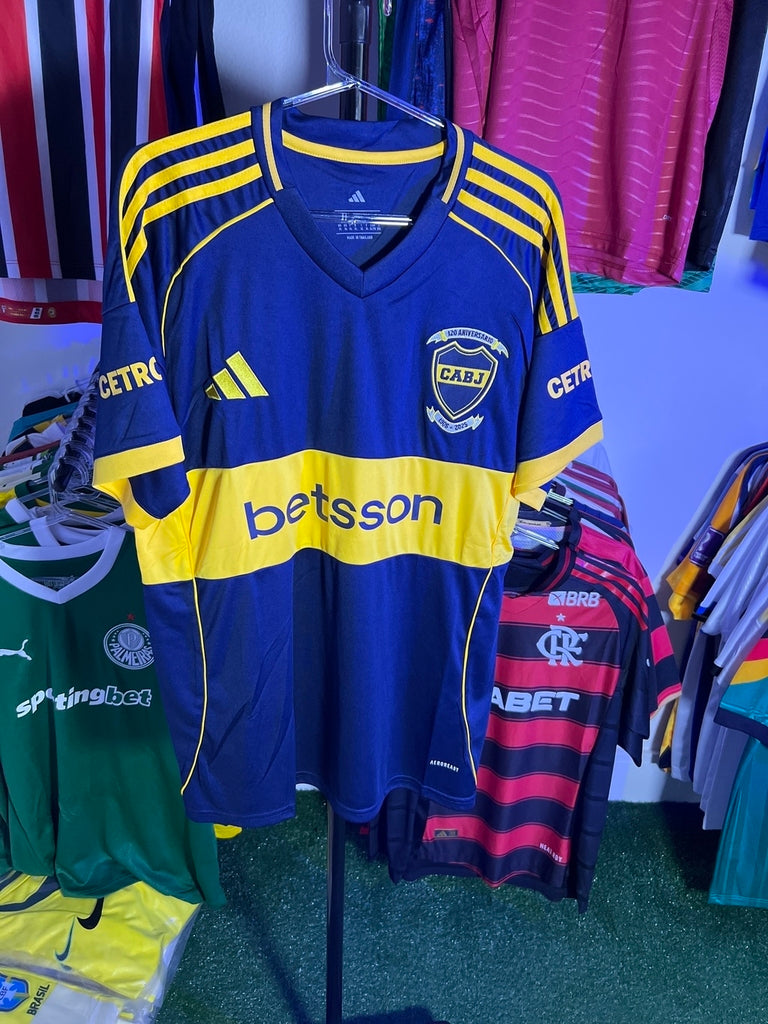 Camisa Boca Juniors l 25/26 - 120 Anos Super Mundial | FutMantos