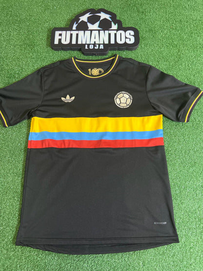 Camisa Seleção da Colômbia 2024 Adidas Especial Preta | FutMantos