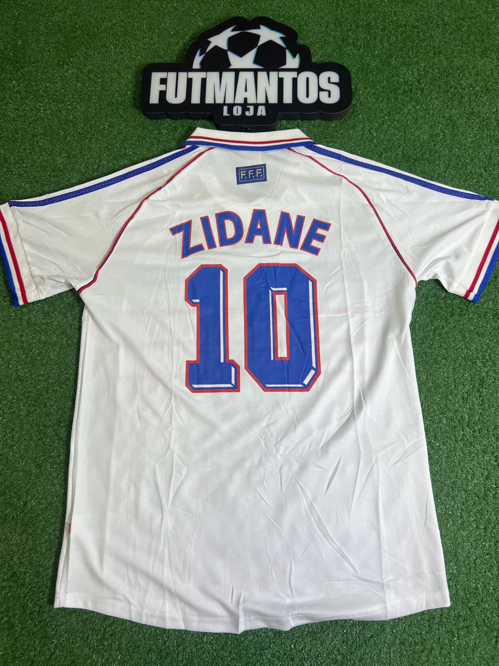 Camisa França Copa Do Mundo 1998 Zidane #10 | FutMantos