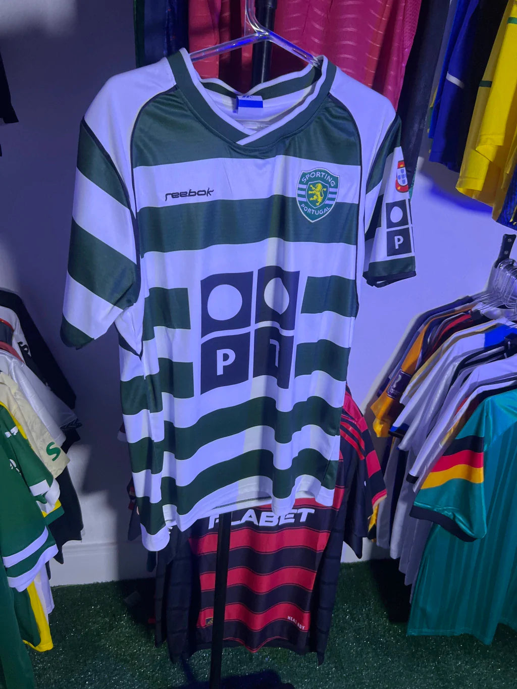 Camisa Sporting Portugal 2001/03 - Retrô