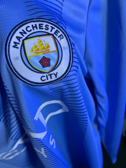 Camisa Manchester City I 23/24 - Torcedor Manga Longa - Haaland #9