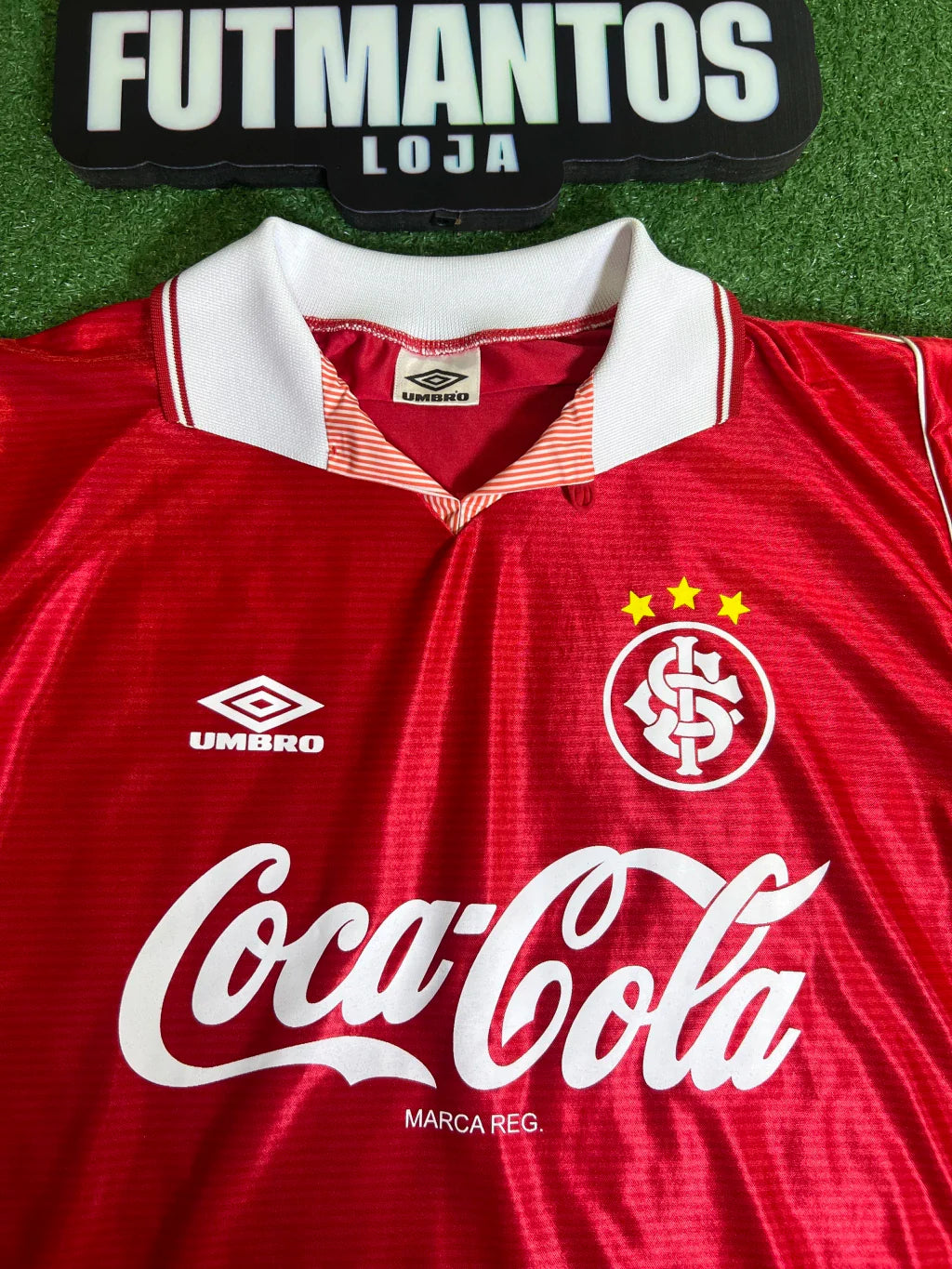 Camisa Internacional Retrô- 92 Coca-Cola | FutMantos