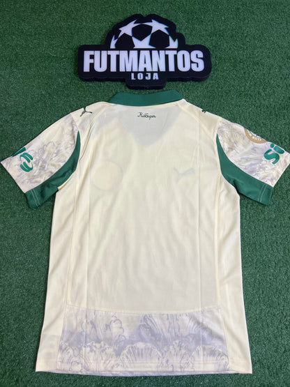 Camisa Palmeiras SportingBet Bege torcedor 25/26 | FutMantos