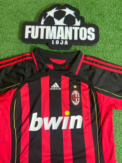 Camisa AC Milan 2006/07 - #80 RONALDINHO | FutMantos