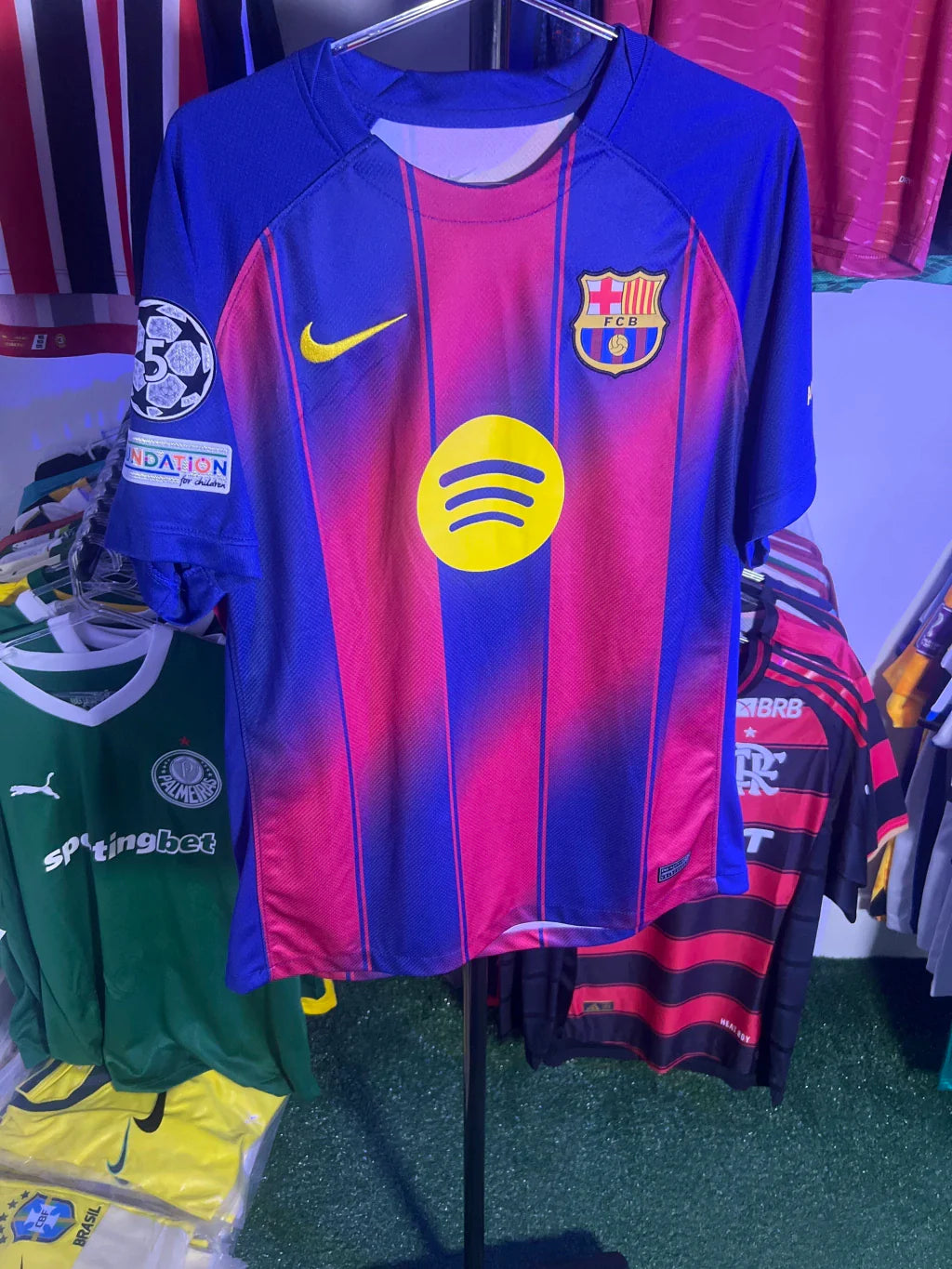 Camisa Barcelona I 25/26 - Versão Torcedor | FutMantos