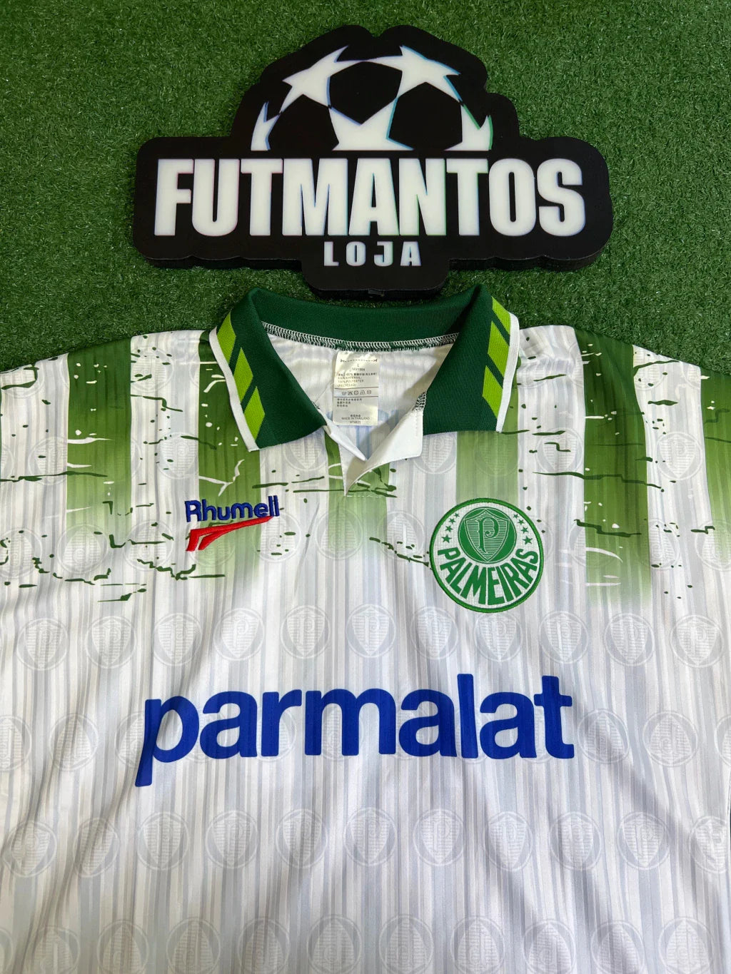 Camisa Palmeiras Branca Retrô 95/96 #10 | FutMantos