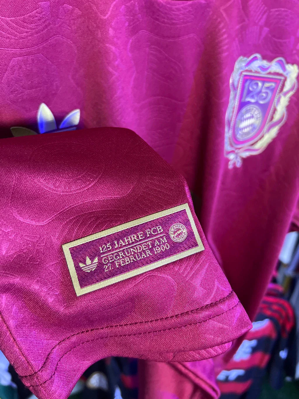 Camisa Bayern de Munique 125 anos - Vermelha|FutMantos