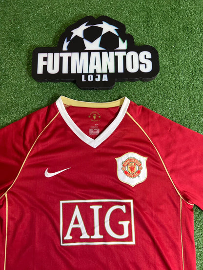 Camisa Manchester United 2006/07 - Retrô - Ronaldo #7