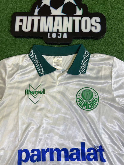 Camisa Palmeiras Branca Retro Parmalat 1995 |FutMantos