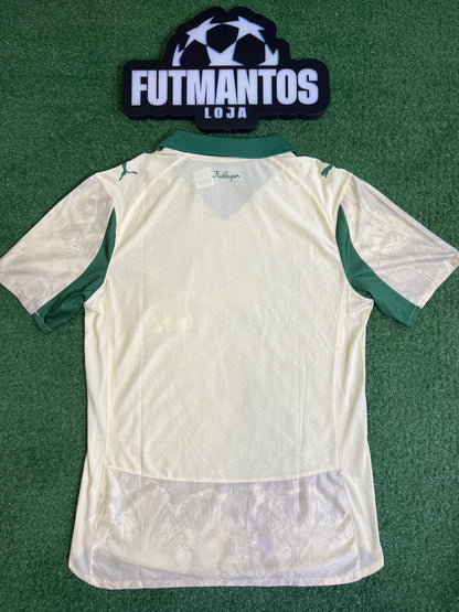 Camisa Palmeiras SportingBet Bege Jogador 25/26 | FutMantos