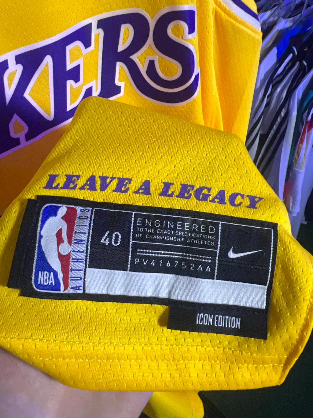 Regata Los Angeles Lakers #23 JAMES | FutMantos