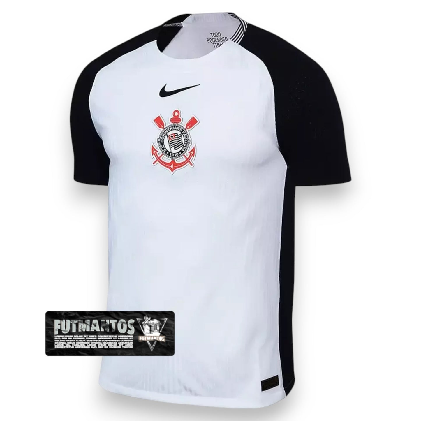 Camisa Corinthians Titular 25/26 - Versão jogador | FutMantos