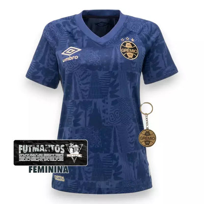 Camisa Grêmio III Marinho 25/26 - Feminina