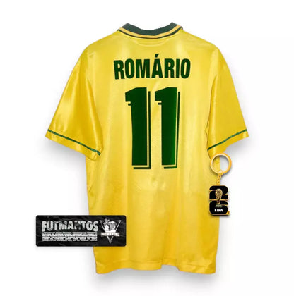 Camisa Brasil 1994 - Romário #11|FutMantos