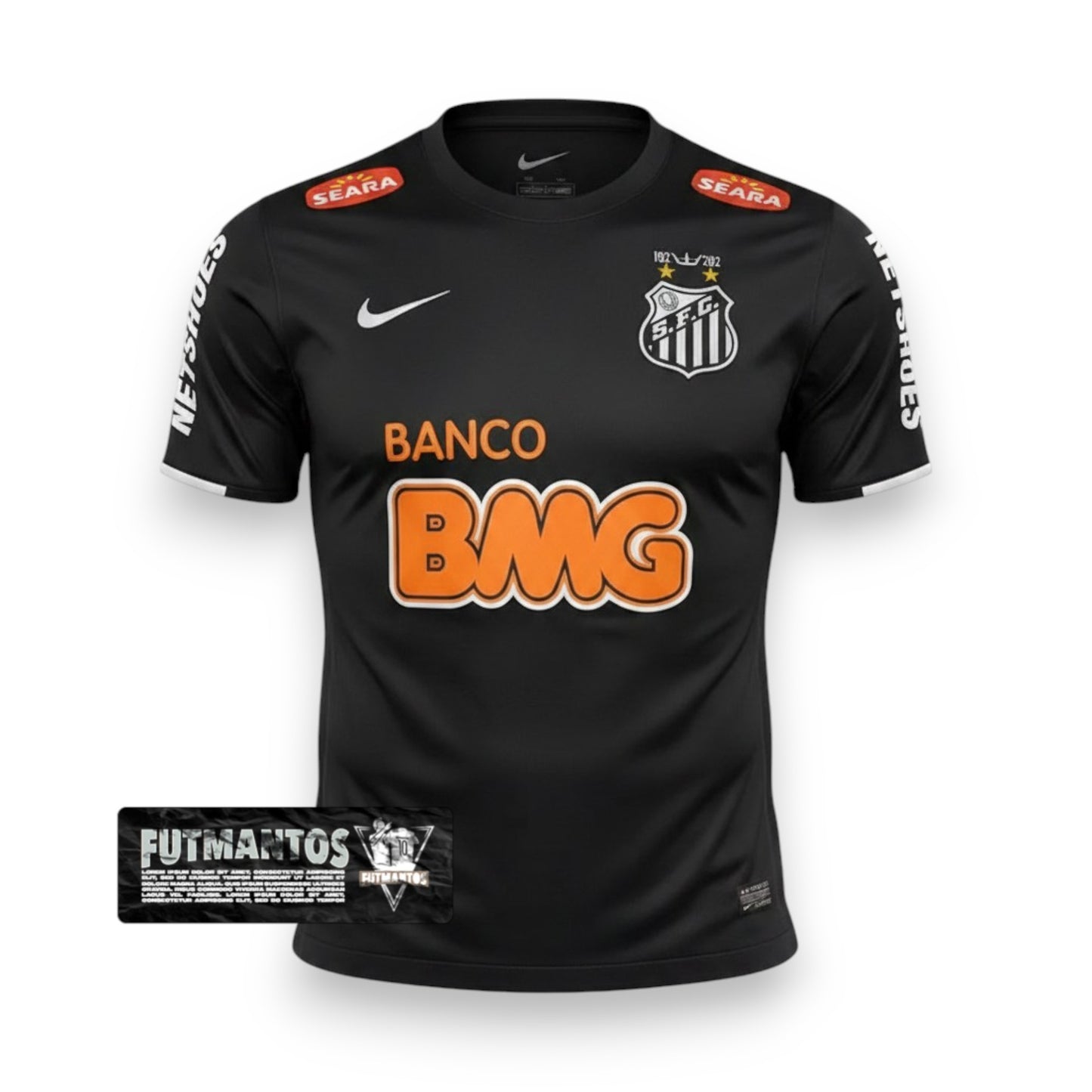Camisa Santos 12/13 - Retrô - Neymar Jr. #11 | FutMantos