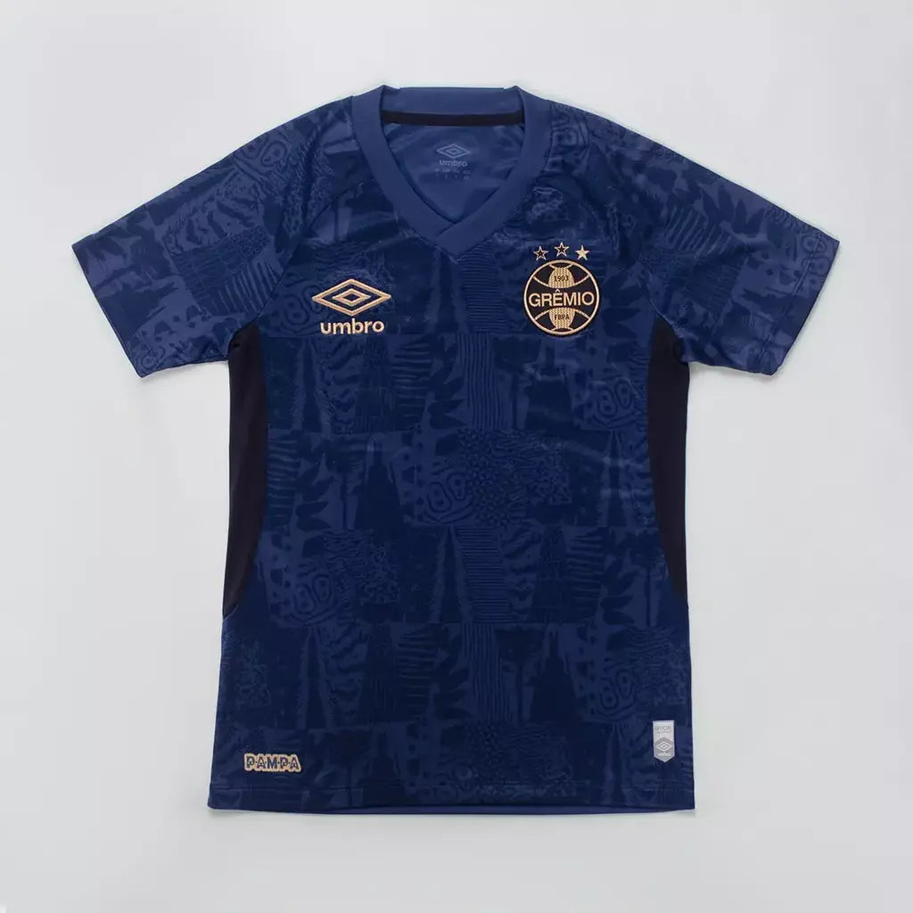Camisa Grêmio III Marinho 25/26 - Feminina | FutMantos